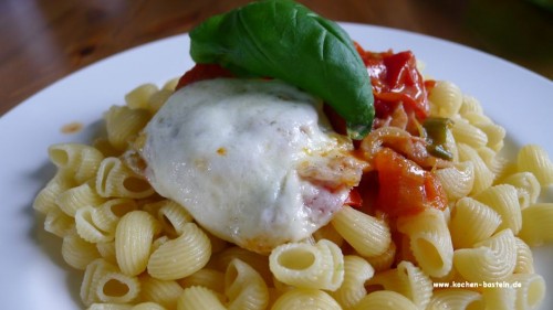 gratiniertes Schweinefilet CAPRESE | kochen und basteln